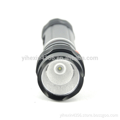 Multifunctional 2 In 1 Extended LED Flashlight Torch for Outdoor Camping